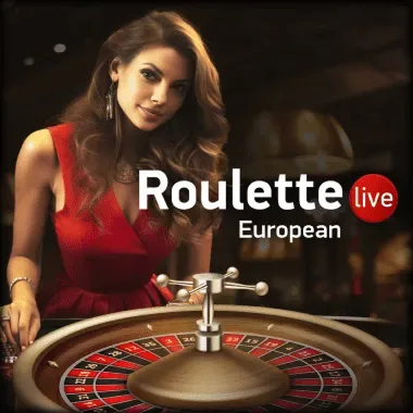 Live Roulette European casino game